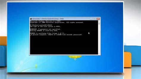 windows 7 hard drive test command line|run disk check windows 7.